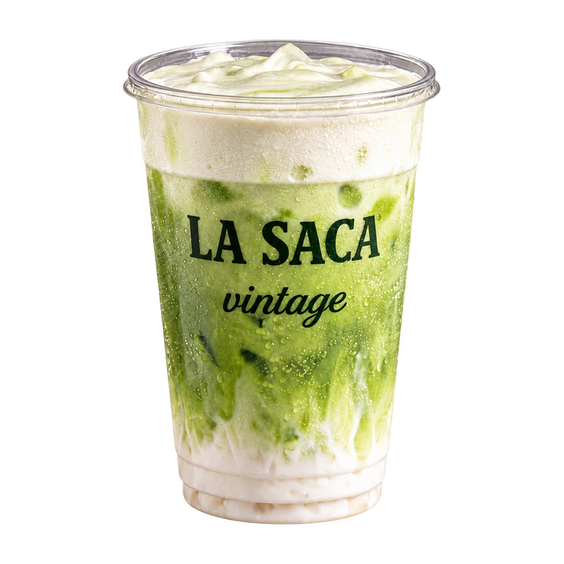Iced Matcha de coco