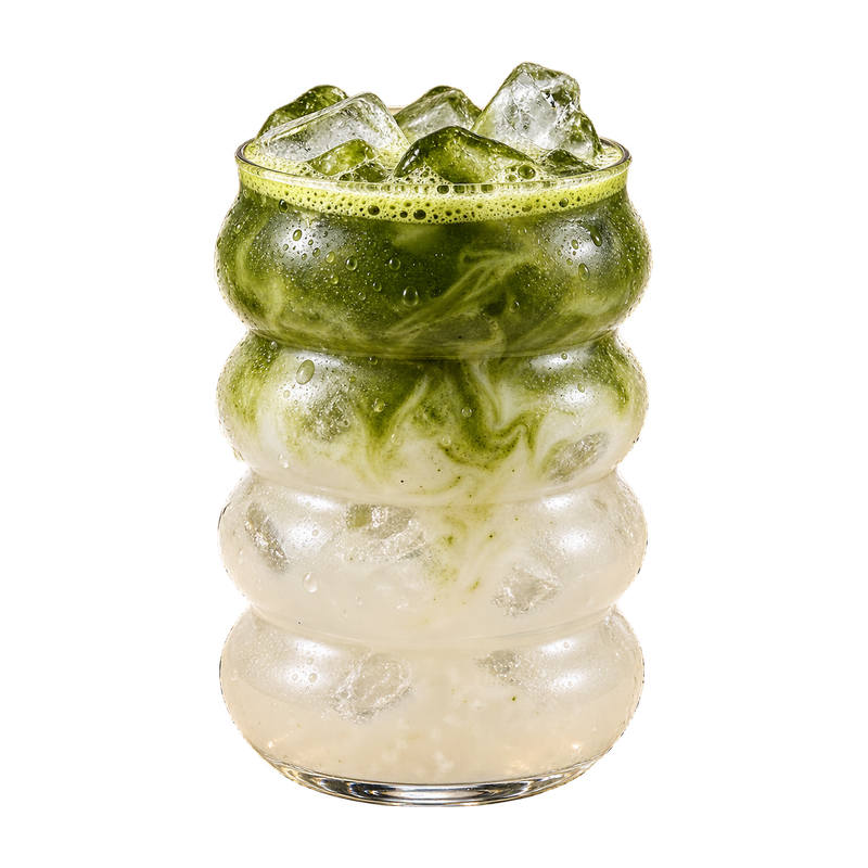 Matcha con limonada de coco