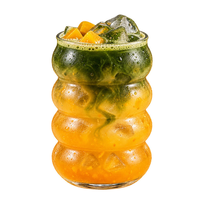 Matcha con limonada de mango
